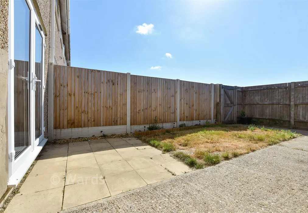 Rear Garden - Weavers Way, Dover, Kent - Wards of Kent