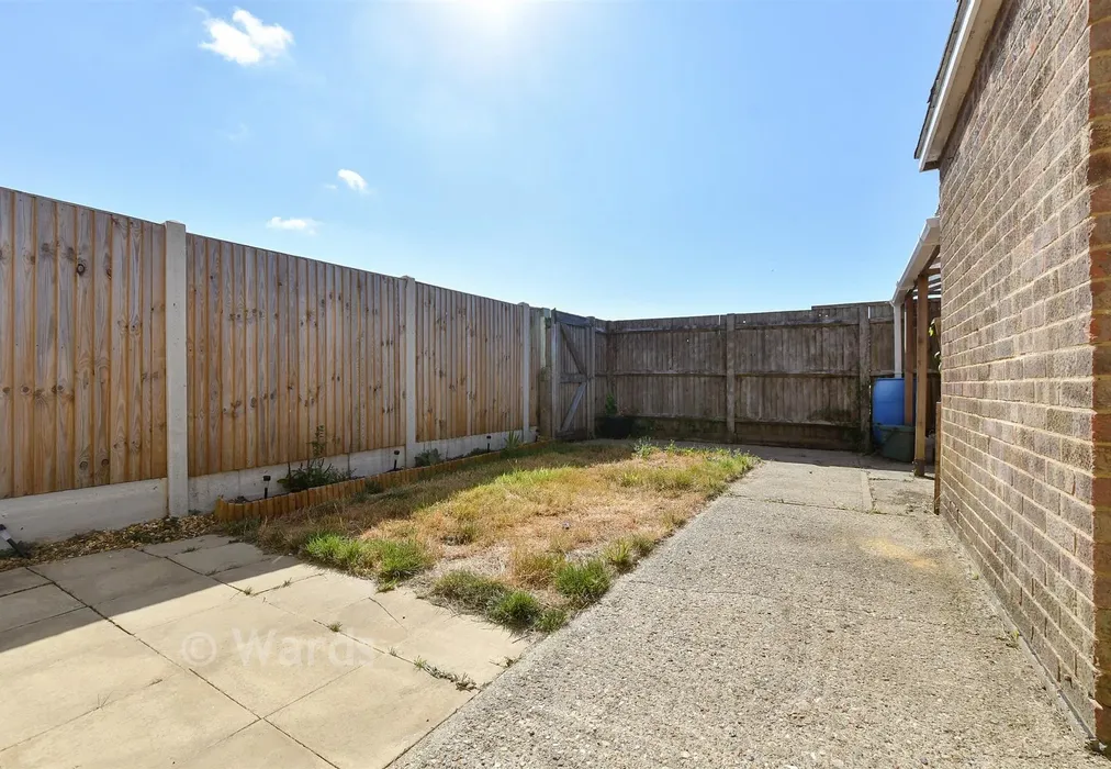 Rear Garden - Weavers Way, Dover, Kent - Wards of Kent