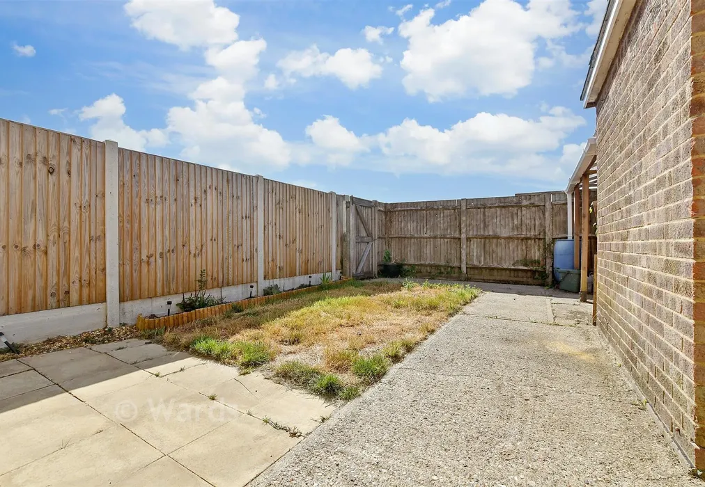 Rear Garden - Weavers Way, Dover, Kent - Wards of Kent