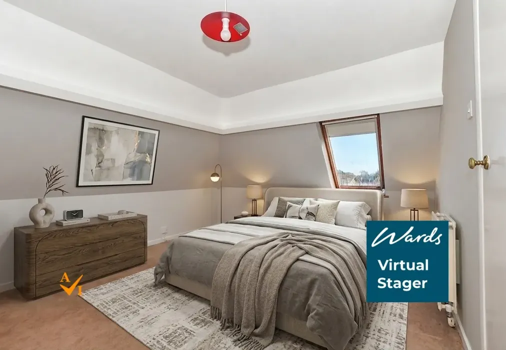 Bedroom 2 (Modern style) - Vineys Gardens, Tenterden, Kent - Wards of Kent