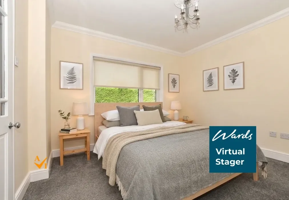 Bedroom 3 (Nordic style) - Church Road, Warehorne, Kent - Wards of Kent