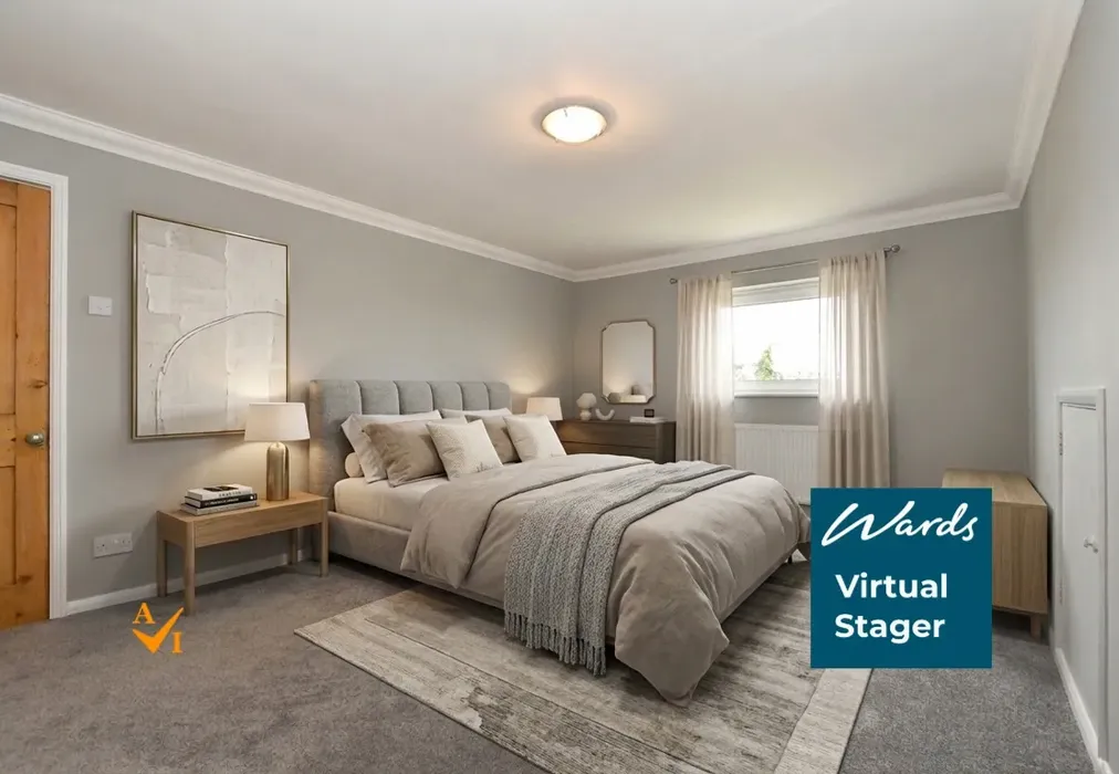 Bedroom 1 (Contemporary style) - Church Road, Warehorne, Kent - Wards of Kent