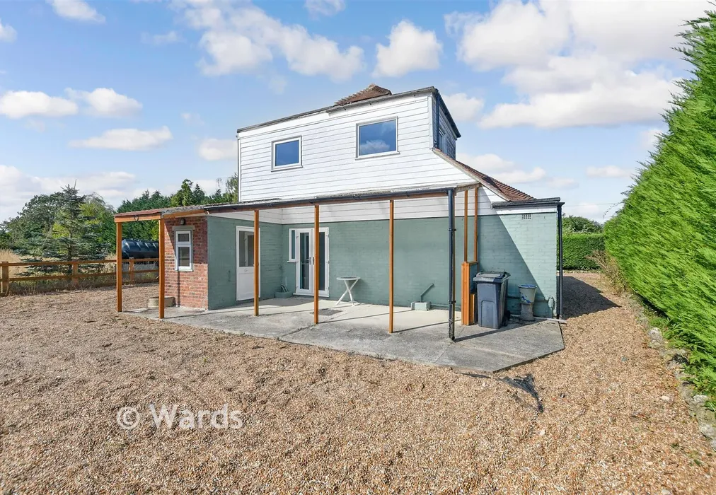 Rear Elevation - Church Road, Warehorne, Kent - Wards of Kent