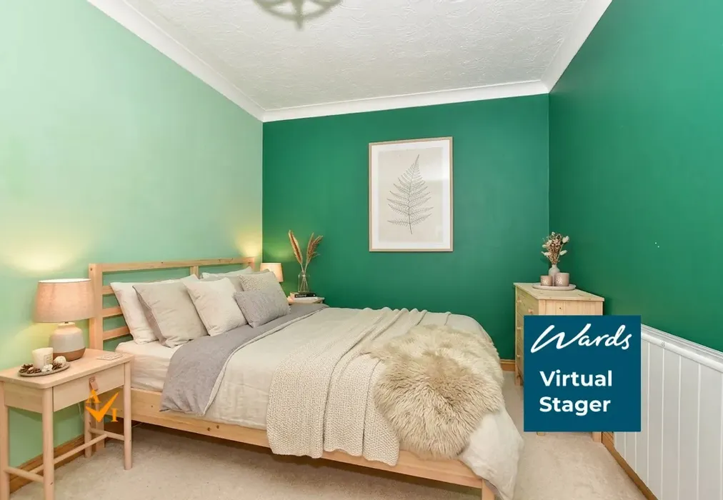 Bedroom 1 (Nordic style) - Alma Road, Folkestone, Kent - Wards of Kent