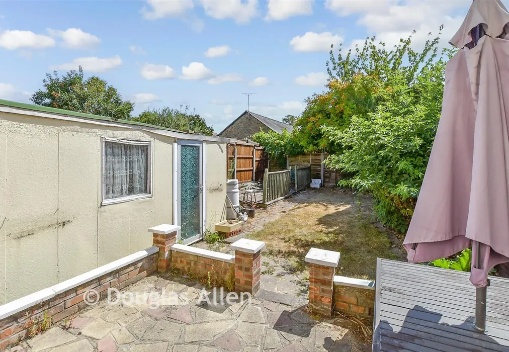 Rear Garden - Charlotte Avenue, Wickford, Essex - Wards of Kent