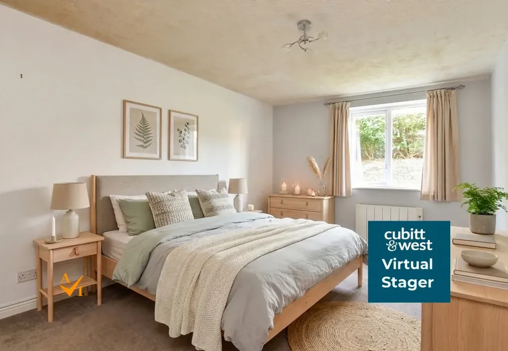 Bedroom 1 (Nordic style) - Tongdean Lane, Preston, East Sussex - Wards of Kent
