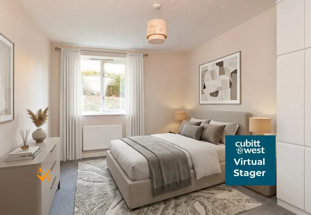 Bedroom 2 (Contemporary style) - Tongdean Lane, Preston, East Sussex - Wards of Kent