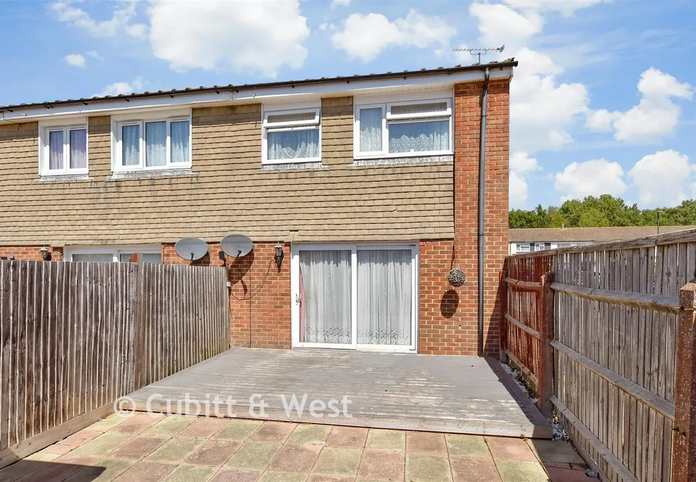 Rear Elevation - Joyce Close, Wick, West Sussex - Wards of Kent