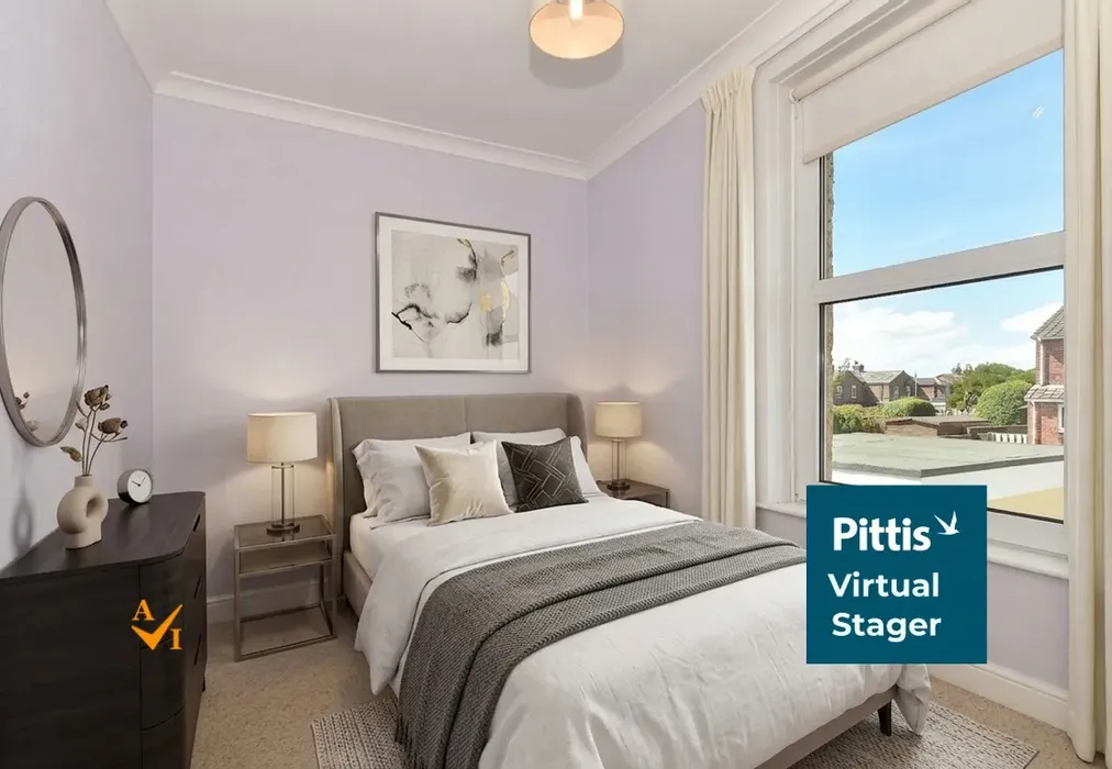 Bedroom 3 (Contemporary style) - Ashey Road, Ryde, Isle of Wight - Wards of Kent