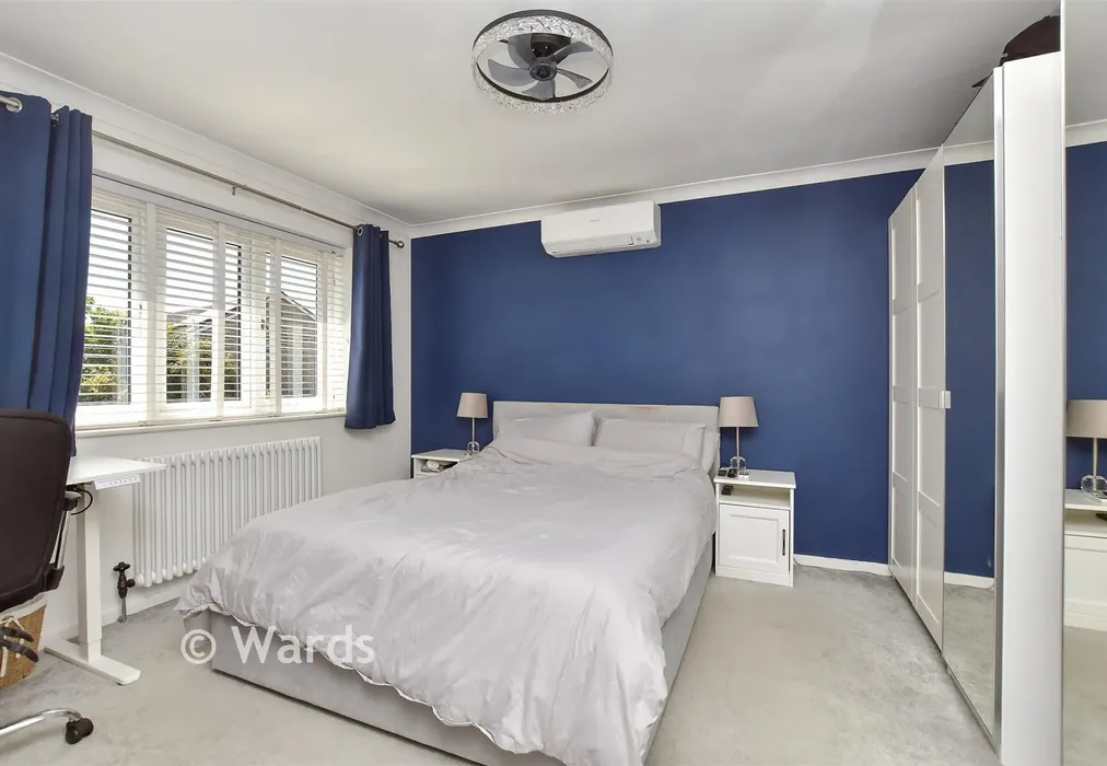 Bedroom 1 - Battlesmere Road, Cliffe Woods, Rochester, Kent - Wards of Kent