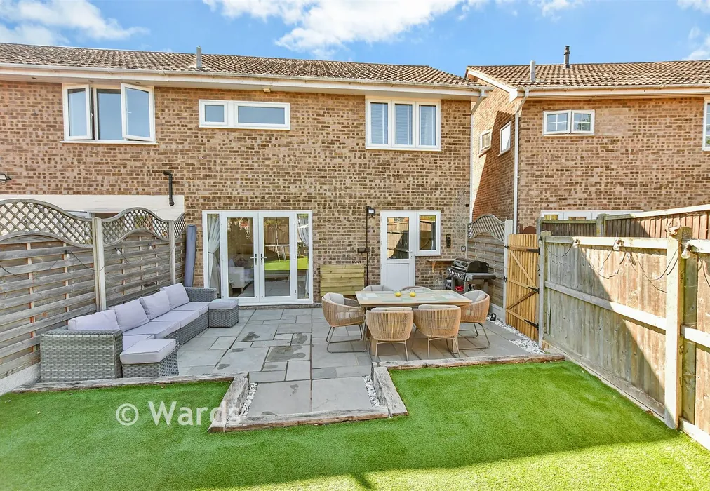Rear Elevation - Battlesmere Road, Cliffe Woods, Rochester, Kent - Wards of Kent