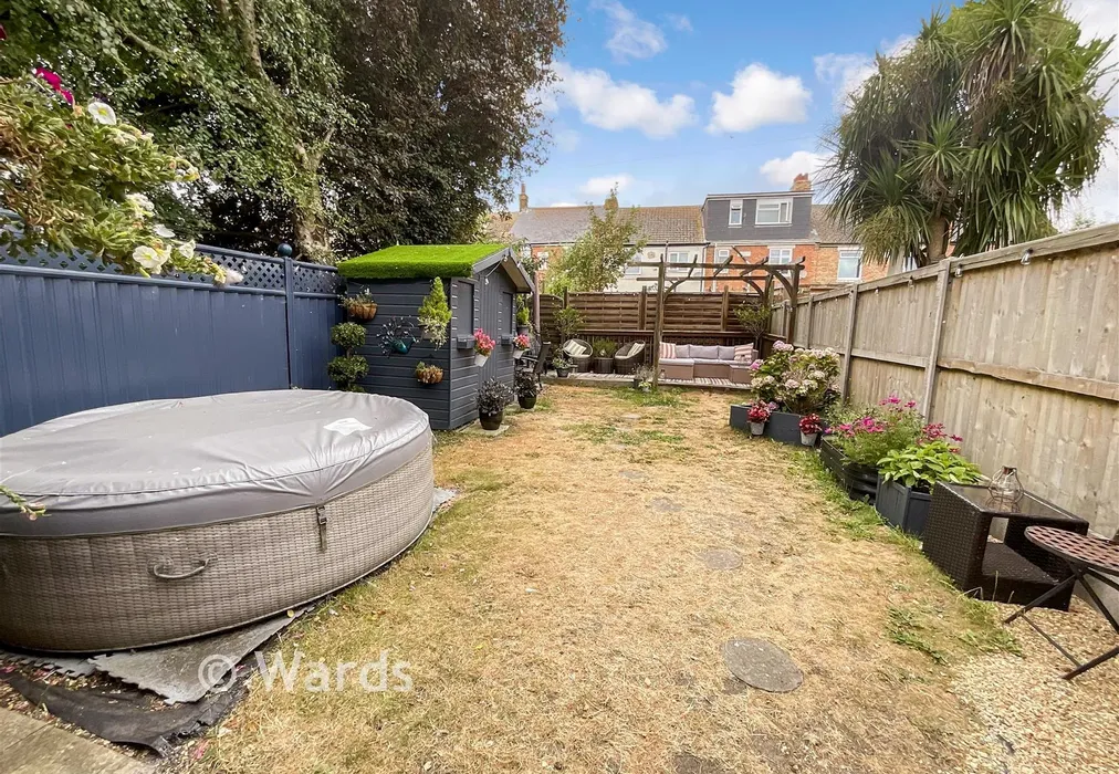 Rear Garden - Quested Road, Folkestone, Kent - Wards of Kent