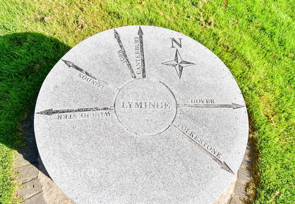 surrounding area - High Street, Lyminge, Folkestone, Kent - Wards of Kent