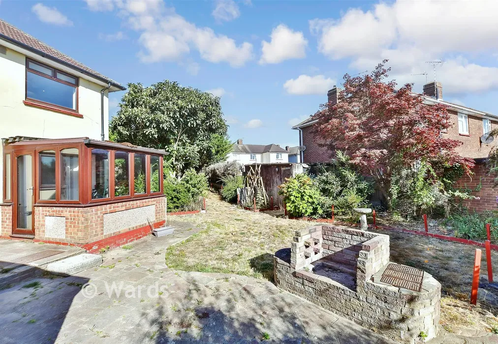 Rear Garden - Danson Way, Rainham, Gillingham, Kent - Wards of Kent