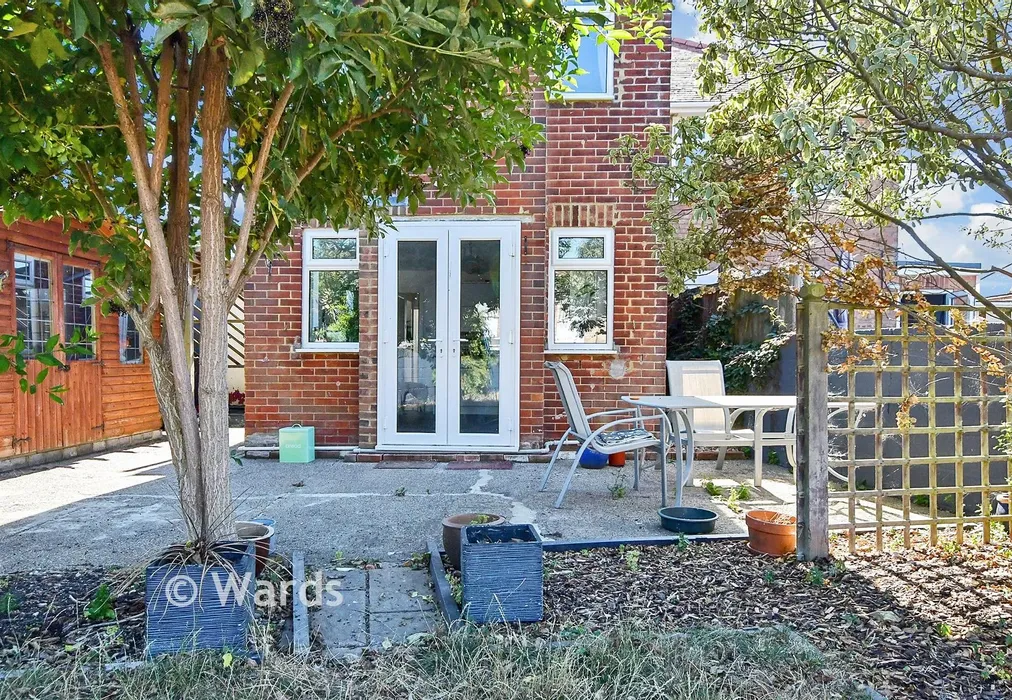 Rear Garden - Bursill Crescent, Ramsgate, Kent - Wards of Kent