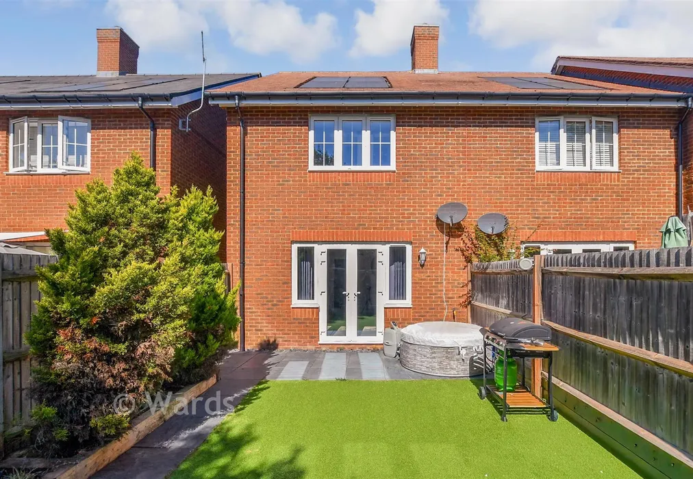 Rear Elevation - The Weavers, Headcorn, Ashford, Kent - Wards of Kent