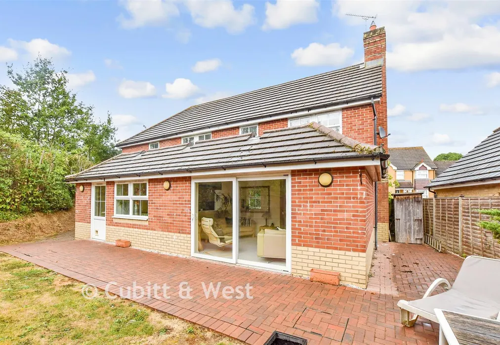 Rear Elevation - Hazel Close, Southwater, Horsham, West Sussex - Wards of Kent