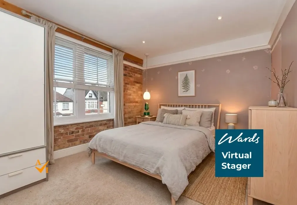 Bedroom 2 (Nordic style) - Mabledon Avenue, Ashford, Kent - Wards of Kent