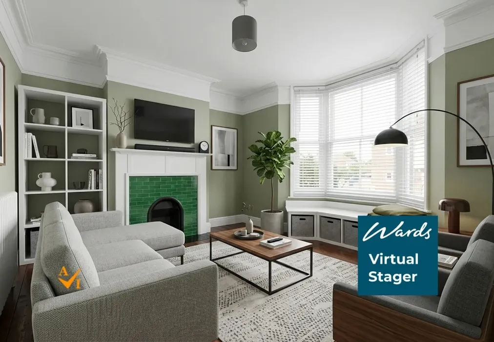Lounge (Modern style) - Mabledon Avenue, Ashford, Kent - Wards of Kent