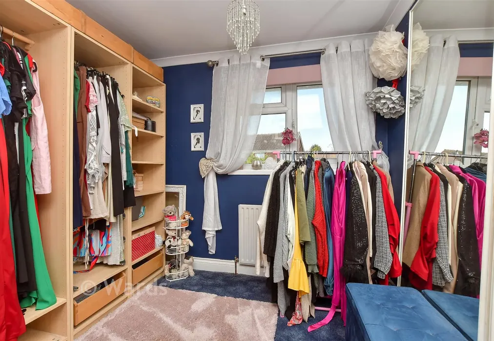 Bedroom 3 - Coverdale Close, Walderslade, Chatham, Kent - Wards of Kent