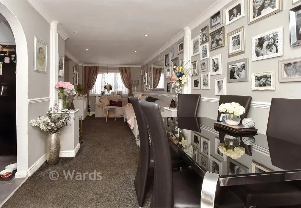 Dining Area - Coverdale Close, Walderslade, Chatham, Kent - Wards of Kent