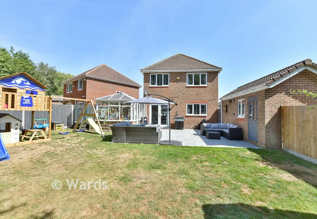 Rear Garden - Galena Close, Sittingbourne, Kent - Wards of Kent