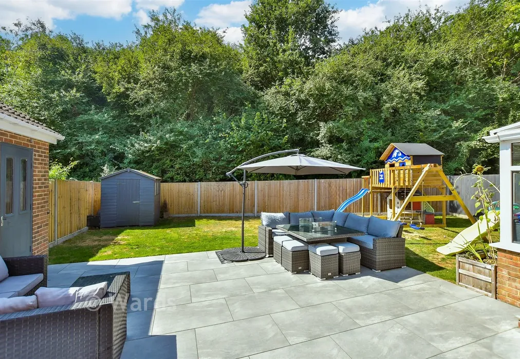 Rear Garden - Galena Close, Sittingbourne, Kent - Wards of Kent