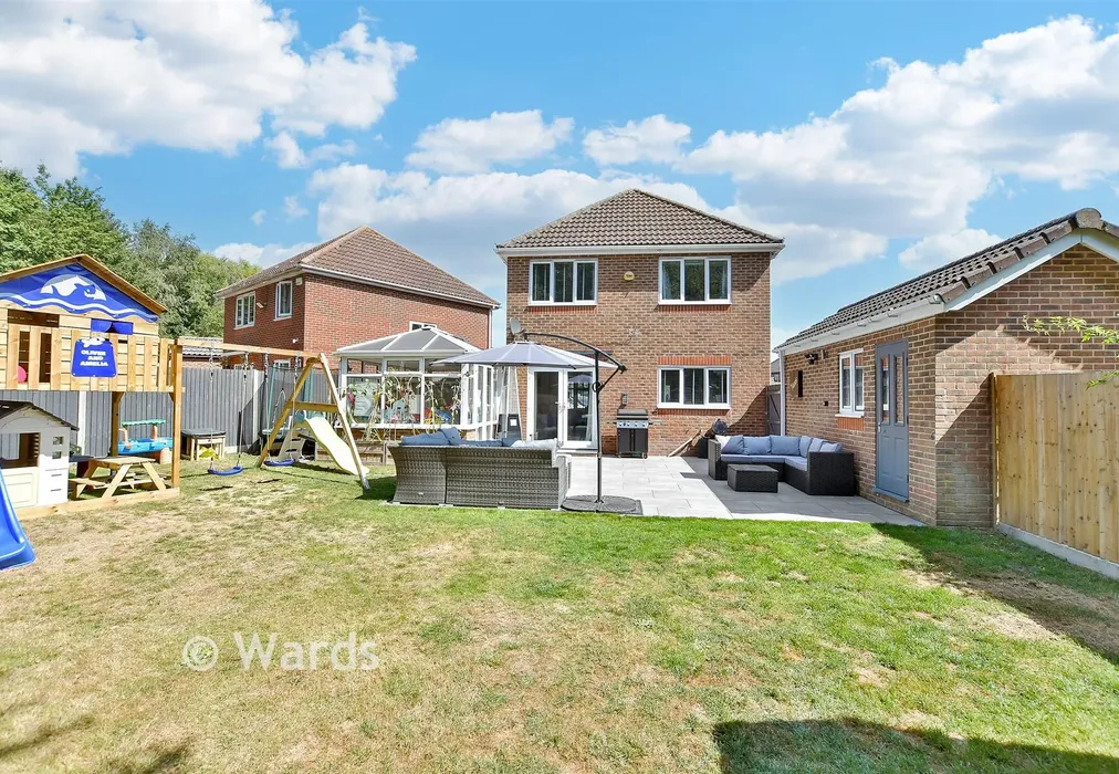 Rear Garden - Galena Close, Sittingbourne, Kent - Wards of Kent