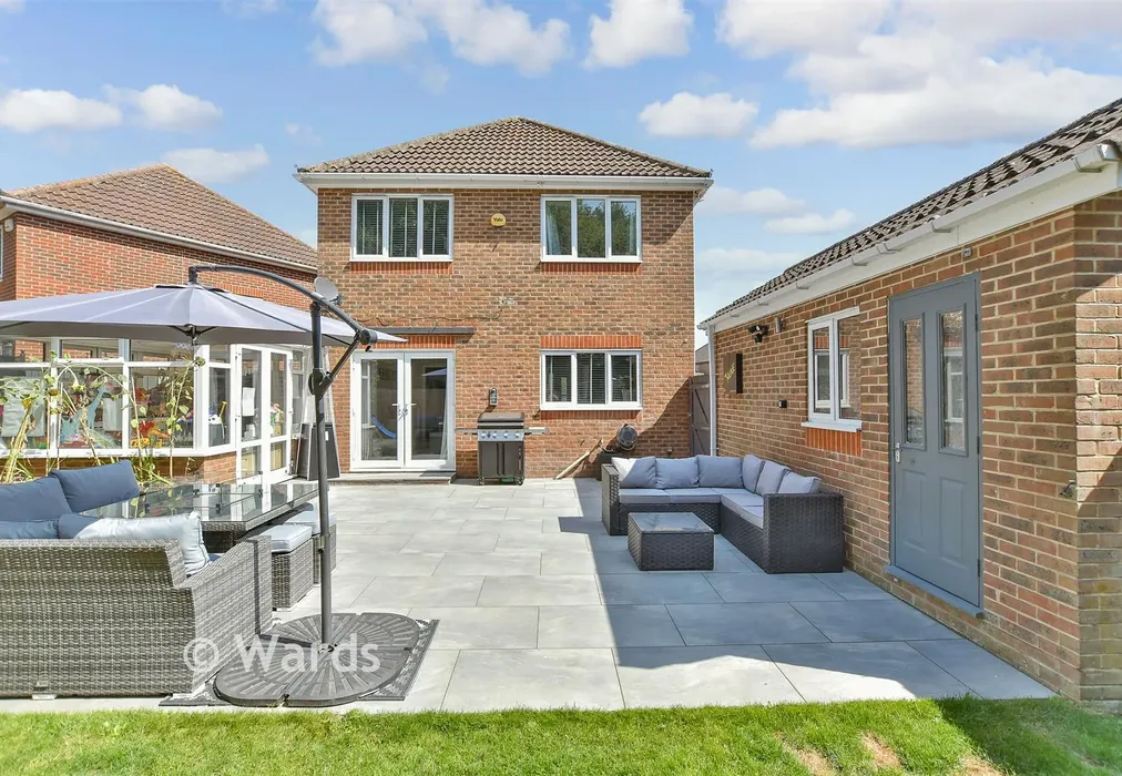 Rear Elevation - Galena Close, Sittingbourne, Kent - Wards of Kent