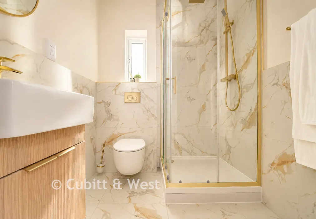 Shower Room Show Home - Coppice Hill, Coppice Hanger, Pulborough, West Sussex - Wards of Kent