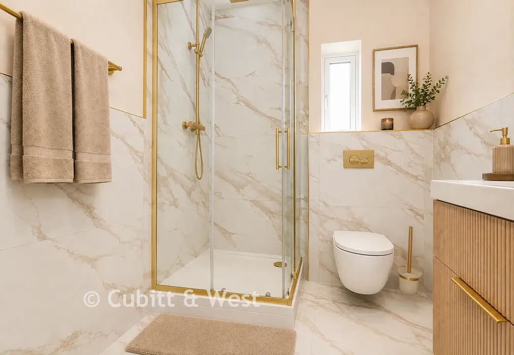 Ensuite - Coppice Hill, Coppice Hanger, Pulborough, West Sussex - Wards of Kent