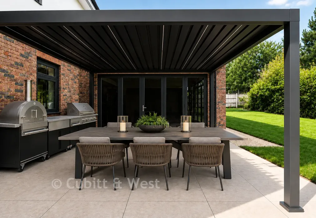 Patio Area - Coppice Hill, Coppice Hanger, Pulborough, West Sussex - Wards of Kent
