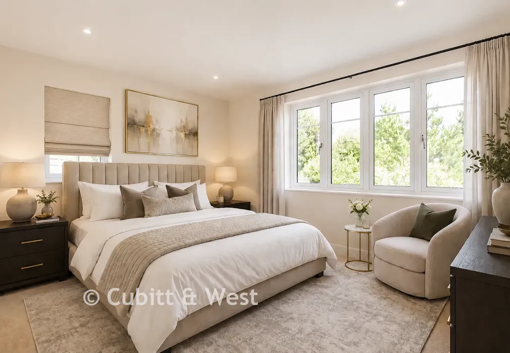 Bedroom 3 - Coppice Hill, Coppice Hanger, Pulborough, West Sussex - Wards of Kent