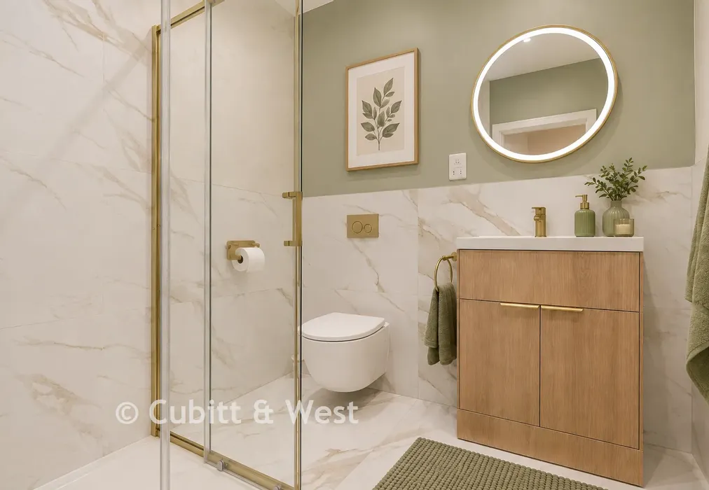 Ensuite - Coppice Hill, Coppice Hanger, Pulborough, West Sussex - Wards of Kent