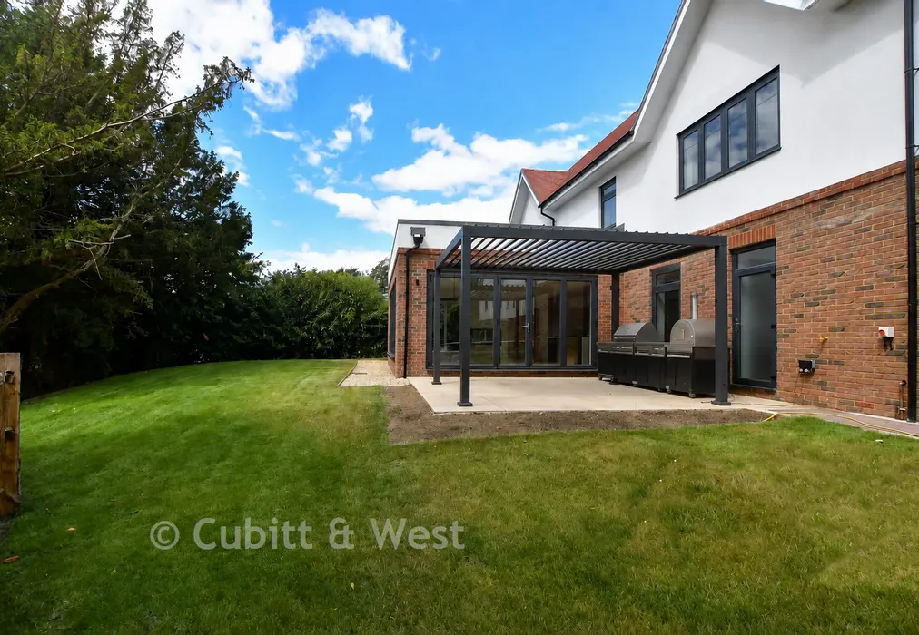 Rear Garden - Coppice Hill, Coppice Hanger, Pulborough, West Sussex - Wards of Kent