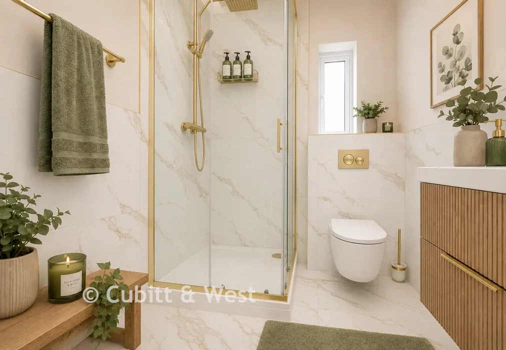 Ensuite - Coppice Hill, Coppice Hanger, Pulborough, West Sussex - Wards of Kent