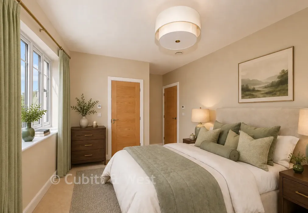 Bedroom 2 - Coppice Hill, Coppice Hanger, Pulborough, West Sussex - Wards of Kent
