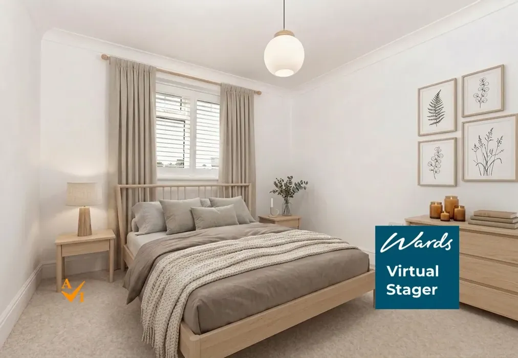Bedroom 2 (Nordic style) - Dymchurch Road, Hythe, Kent - Wards of Kent