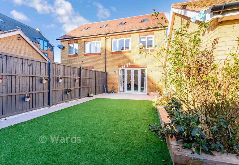 Rear Elevation - Crusade Way, Rochester, Kent - Wards of Kent