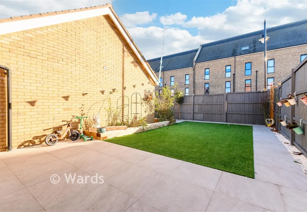 Rear Garden - Crusade Way, Rochester, Kent - Wards of Kent