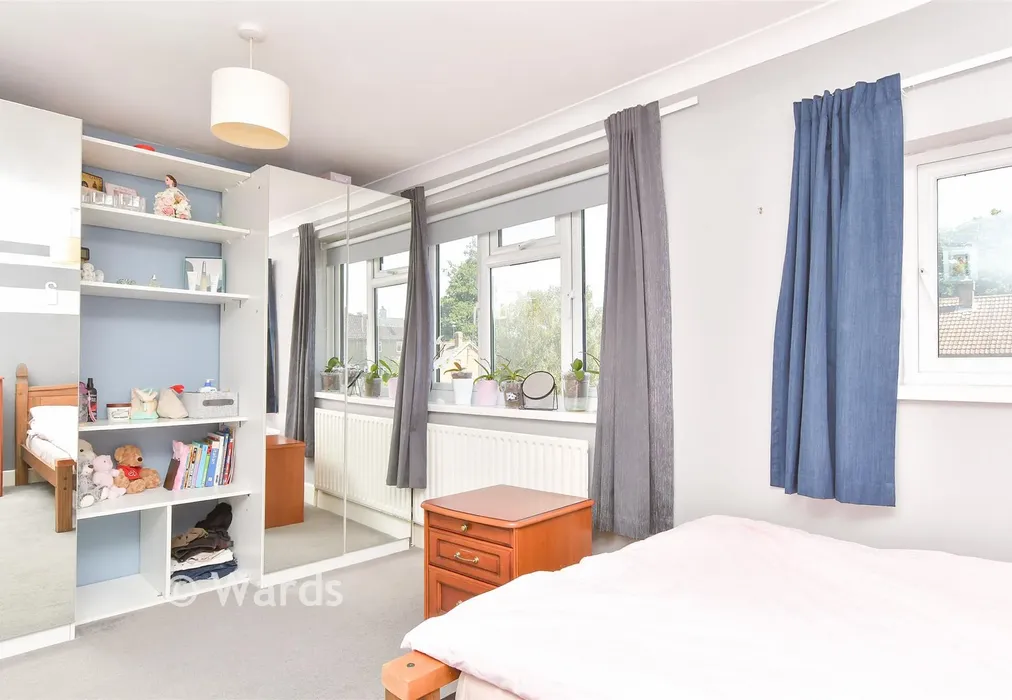 Bedroom 2 - Mayweed Avenue, Walderslade, Chatham, Kent - Wards of Kent