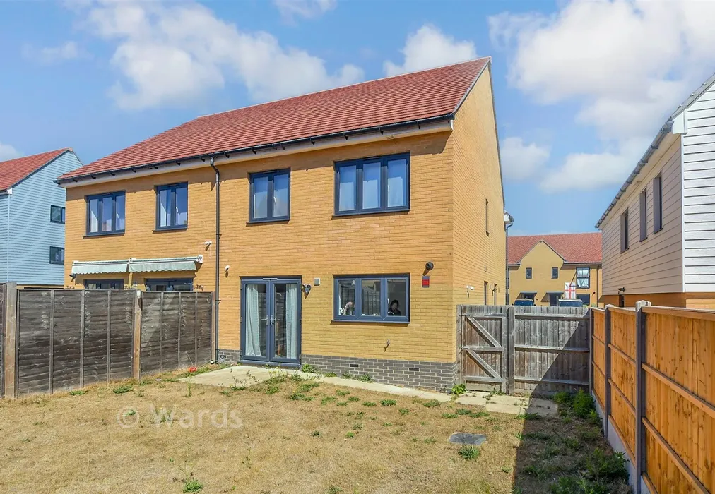 Rear Elevation - Brickearth Mews, Faversham, Kent - Wards of Kent