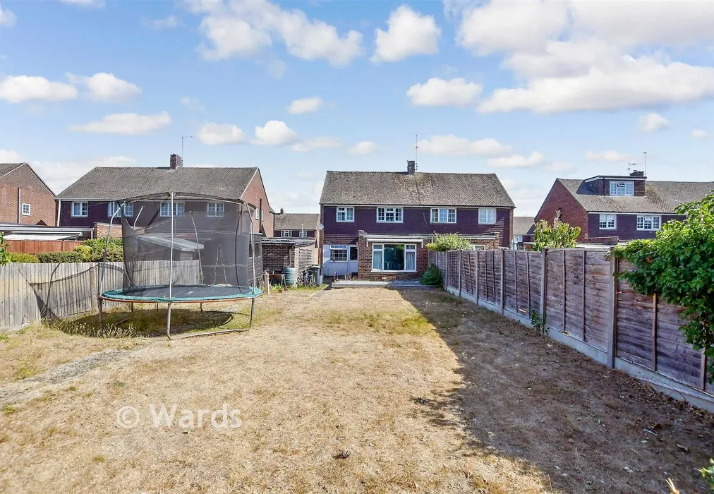 Rear Elevation - The Avenue, Greenacres, Aylesford, Kent - Wards of Kent