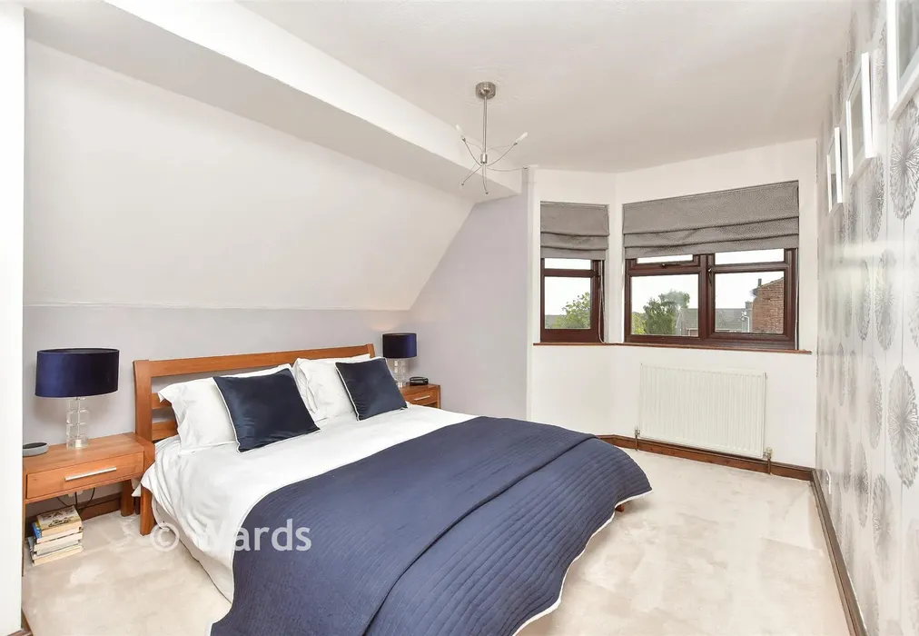 Bedroom 1 - Little John Avenue, Walderslade, Chatham, Kent - Wards of Kent