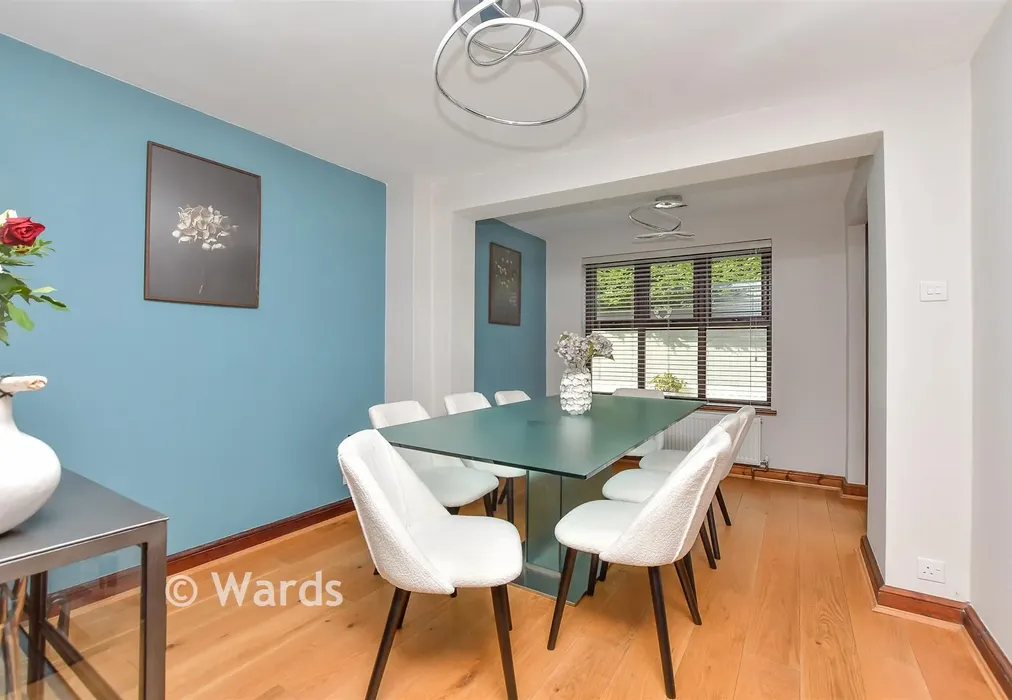 Dining Room - Little John Avenue, Walderslade, Chatham, Kent - Wards of Kent