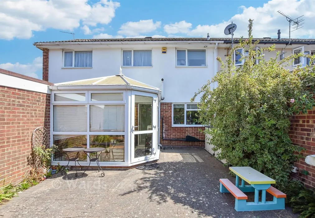 Rear Elevation - Reculver Walk, Maidstone, Kent - Wards of Kent