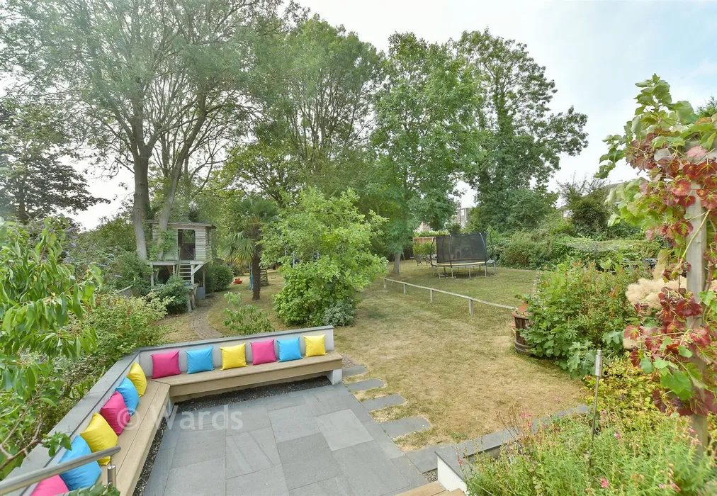 Rear Garden - Longhurst Drive, Walderslade, Chatham, Kent - Wards of Kent