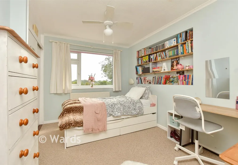Bedroom 3 - Longhurst Drive, Walderslade, Chatham, Kent - Wards of Kent