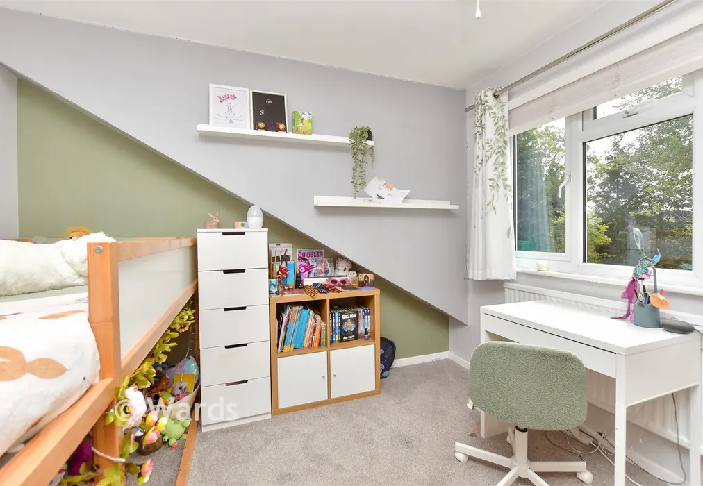 Bedroom 2 - Longhurst Drive, Walderslade, Chatham, Kent - Wards of Kent