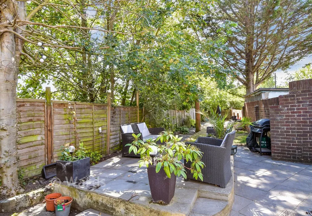 Rear Garden - London Road, Northfleet, Gravesend, Kent - Wards of Kent